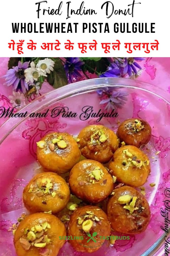 Gulgule are golden, fluffy, deep-fried sweet Doughnuts made from whole wheat flour, jaggery or sugar, and flavored with fennel seeds—a beloved treat in North Indian households.


