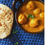 Kashmiri Dum Aloo is a delectable Baby Potato Curry served with fragrant pilaf, steamed rice or flatbreads.
