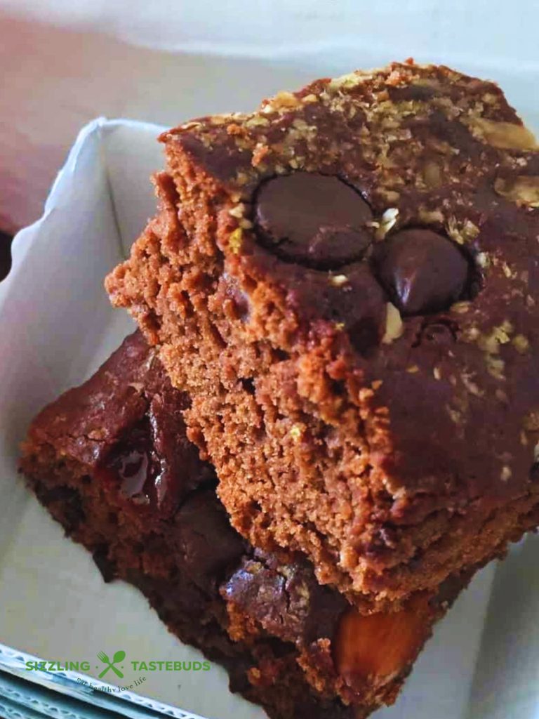 Let’s make decadent Eggless Multigrain Choco Chip Brownies. Perfect for a healthy indulgence or a quick celebration.