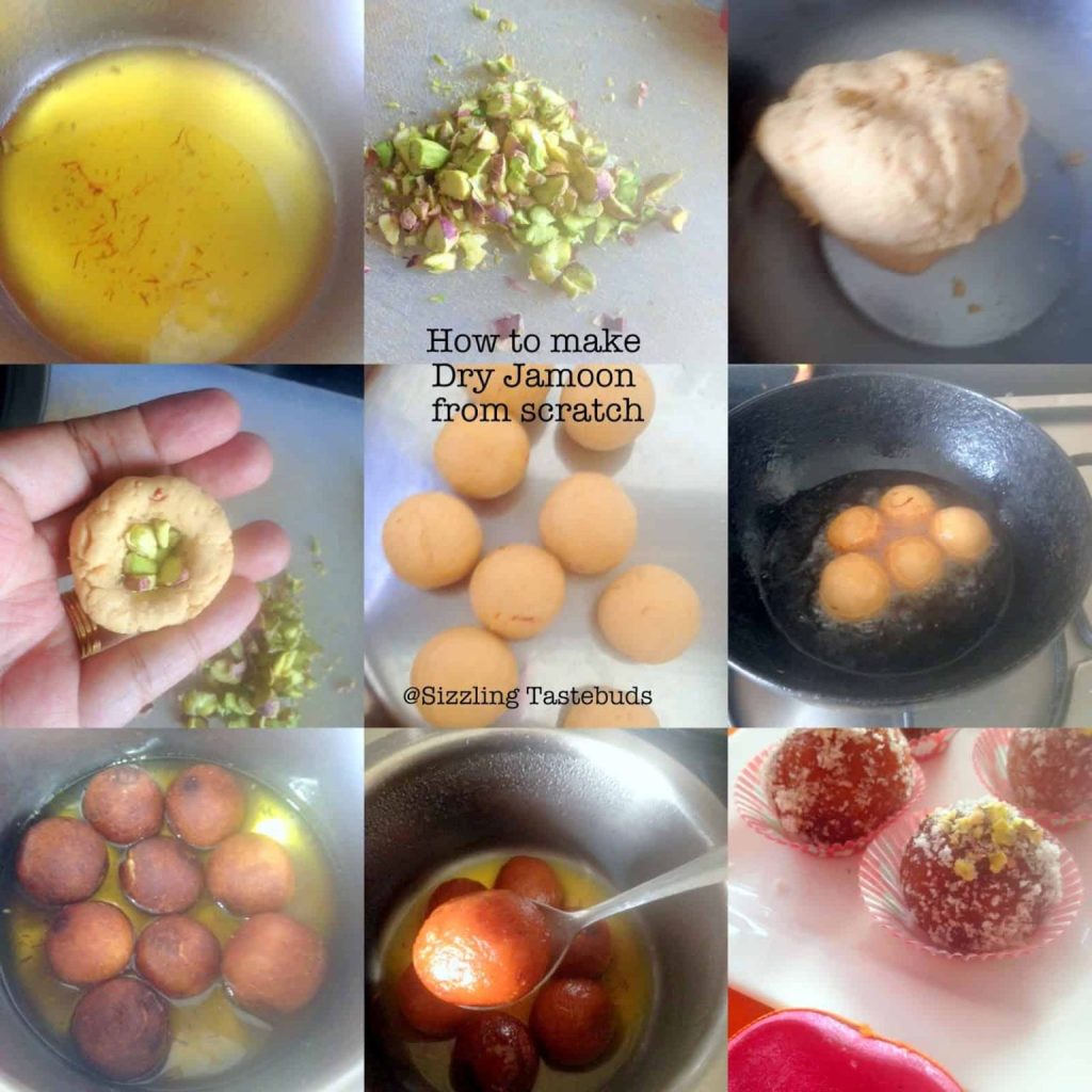 Stuffed Dry Jamun is a traditional Indian stuffed Doughnut. Made for Diwali or any major festival or celebration.