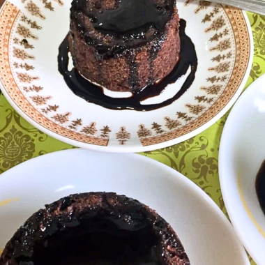 Eggless Steamed Chocolate cake is made with Wholewheat Flour and needs no Oven too. Perfect for a chocolate indulgence or a late night treat too!