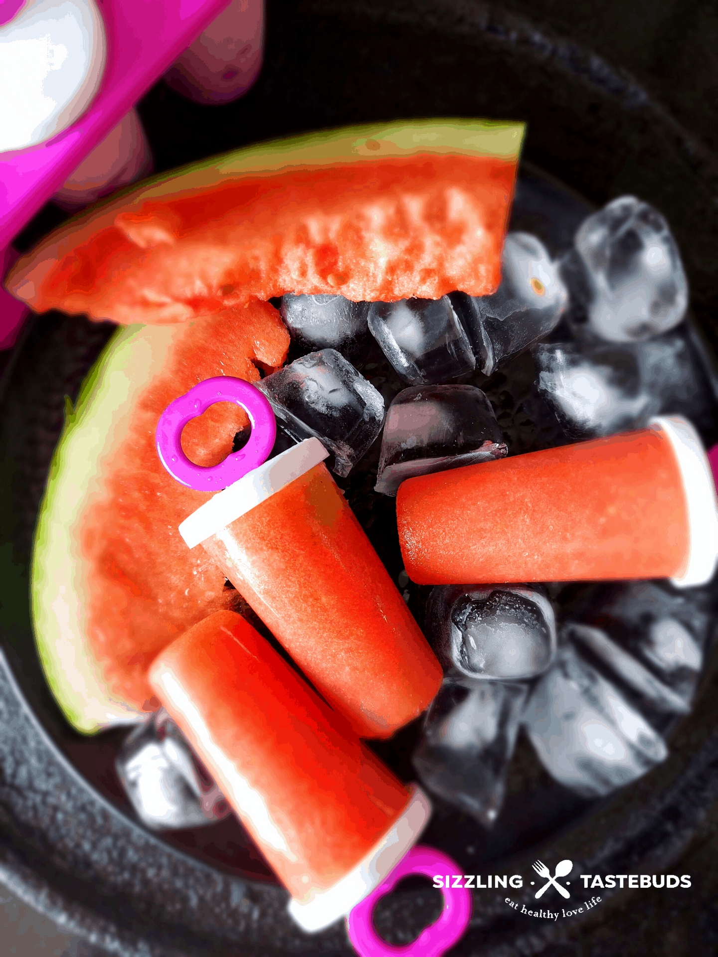 Watermelon Popsicles