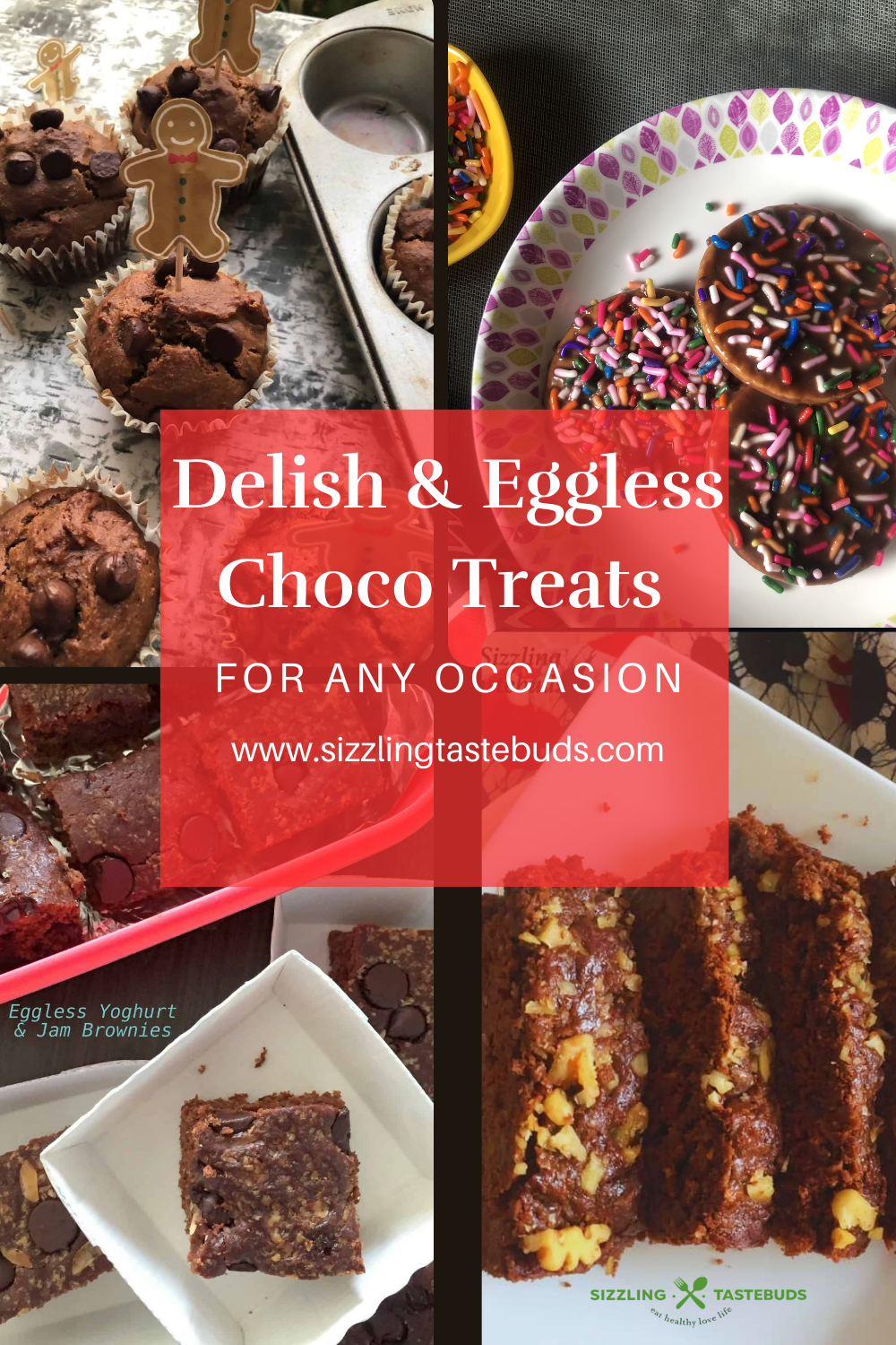 Chocolate treats for any occasion - 100% eggless and completely homestyle trats perfect for any celebration or special occasion.